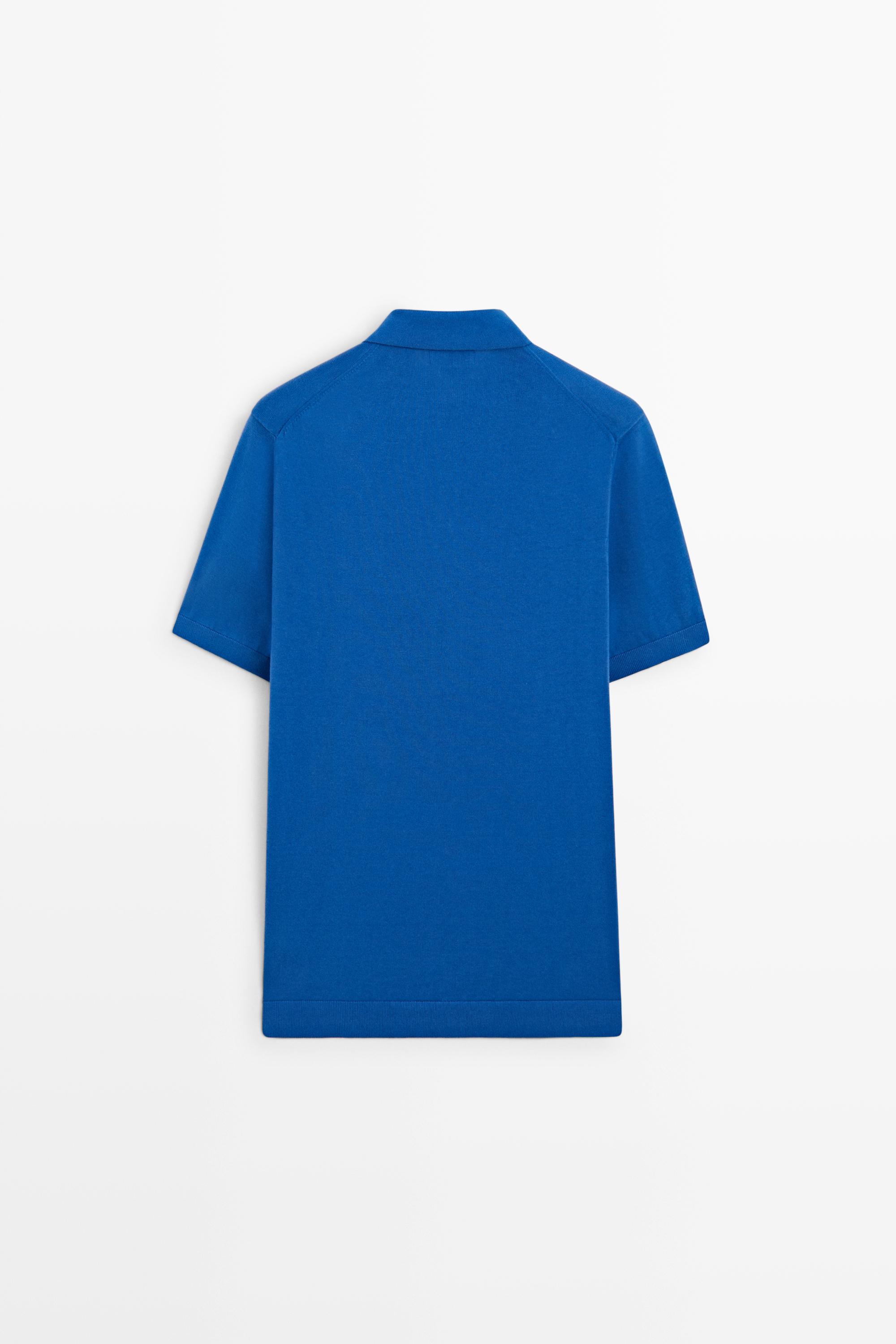 Polo en maille 100 % coton